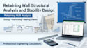do retaining wall structural analysis and stability design