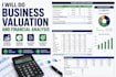 do professional business valuation and financial analysis