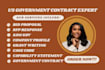 do government contract capability statement, rfp, rfq, rfi, bid proposal writing