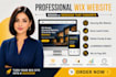 build wix website design, wix website development and wix studio redesign