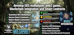 develop ue5 multiplayer web3 game, blockchain integration and smart contracts