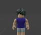 custom roblox ugc hair 3d model low poly