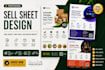 product sale sheet redesign price sheet, sell sheet price list design