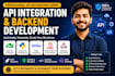 do API integration rest API python stripe twilio SMS webhook automation backend