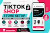 setup tiktok shop and winning products