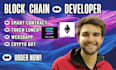 create presale token web, solana smart contract and evm integration