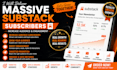 deliver massive substack subscribers, substack increase audience and engagement