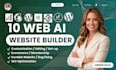 build high speed 10web ai website