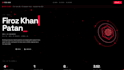 build a modern 3d animated portfolio website