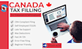 efile canadian tax returns personal t1 and self employed freelancer