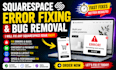 fix and set up your squarespace ecommerce store, checkout, stripe and paypal