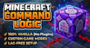create custom minecraft game modes with command blocks