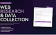 do fast and accurate web research, lead generation and data collection