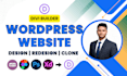 design a modern wordpress divi website using divi builder and divi 5