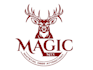 design a modern deer and wildlife logo