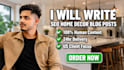 write SEO blog post for home decor website