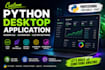 build modern python desktop applications with gui and automation