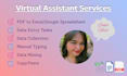 do data entry level tasks