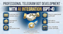 build a professional ai telegram bot using python