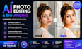 ai photoshop editing, retouching quickly