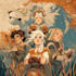 did dnd group party dnd character art