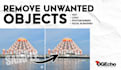 remove unwanted objects and add watermark, logo, or text