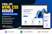 fix HTML CSS issues