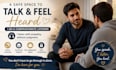 offer a safe space to talk without judgment