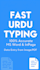 do fast urdu typing and data