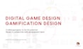 design a digital game and gamification system