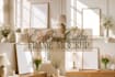 create canvas mockup or wall art mockup design for you
