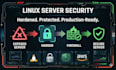harden and secure your linux server for production deployment