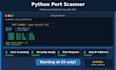 python port scanner tool for network security