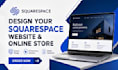 design squarespace website redesign or professional square online store