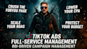 create and manage high performing tiktok ad campaigns that convert
