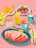 create custom food illustrations in various styles