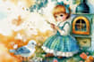 illustrate educational children book and activity art