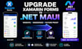 migrate xamarin forms app to modern maui cross platform app