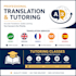 translate , help you speak english