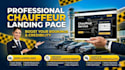 built a high converting  landing page for chauffer website