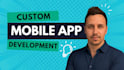 build a custom mobile app for your mvp with design, backend