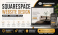 squarespace design, redesign squarespace, build squarespace website