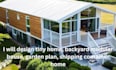design tiny home, backyard modular house, garden plan, shipping container home