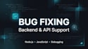 fix bugs in your react, nodejs or backend application