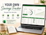 create your excel savings tracker to reach your goal