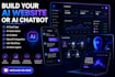 develop ai website ai chatbot ai saas app and ai automation system