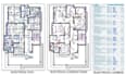 provide electrical panel layout, schedule, circuit diagram and power layout plan
