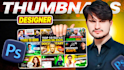 design professional youtube thumbnails