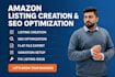 do amazon listing optimization, fba product listing and seo