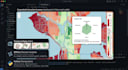 create interactive gis dashboards and spatial analysis maps